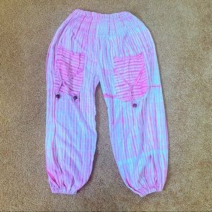 Stretchy waist HAREM pants